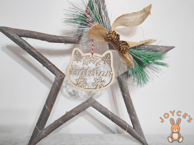 Boule de noël personnalisée - 9cm - Modèle Batman